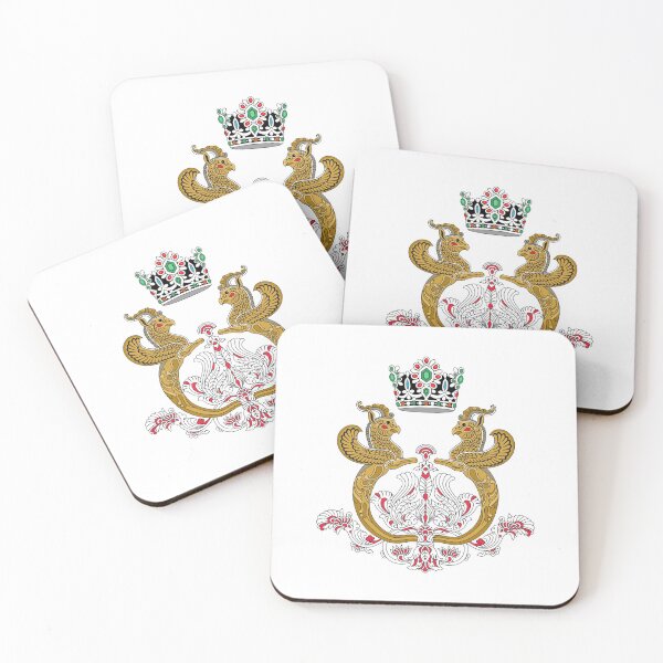 Item preview, Coat of Arms of Farah Pahlavi  designed and sold by ArtEntwined.