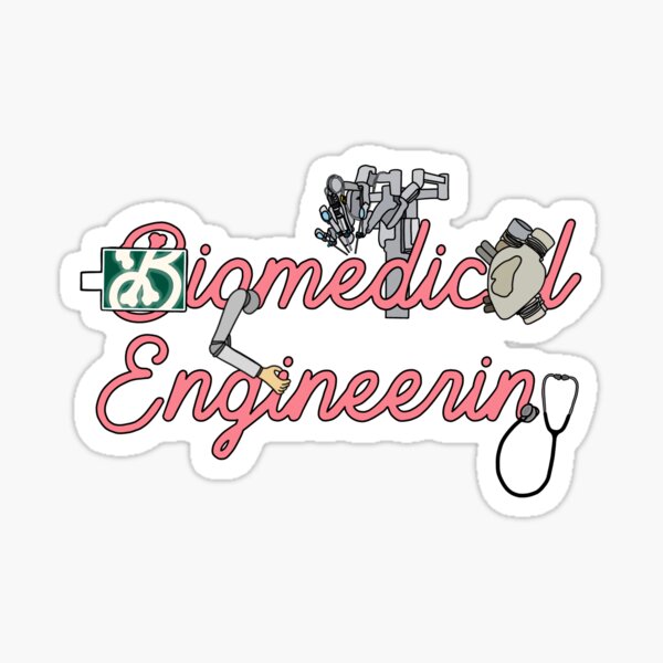 Biomedical Engineering Major Glossy Sticker