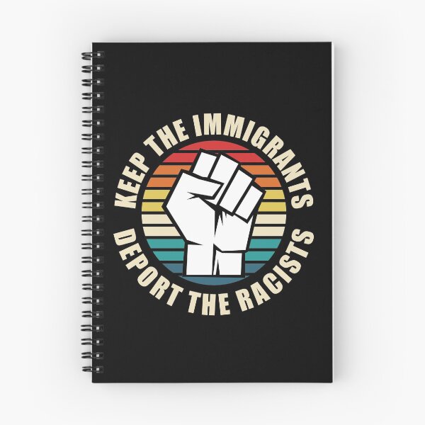 Item preview, Keep The Immigrants Deport The Racists designed and sold by AmpersandCuster.