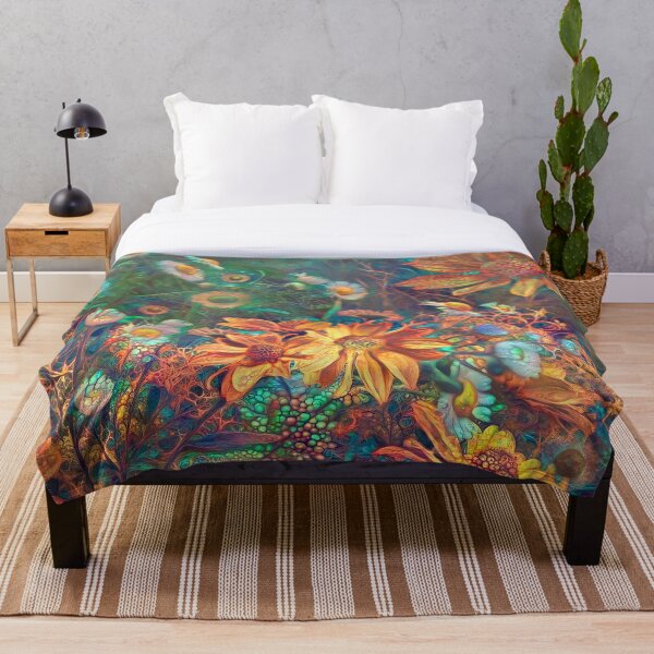 Item preview, Floral abstract designed and sold by blackhalt.