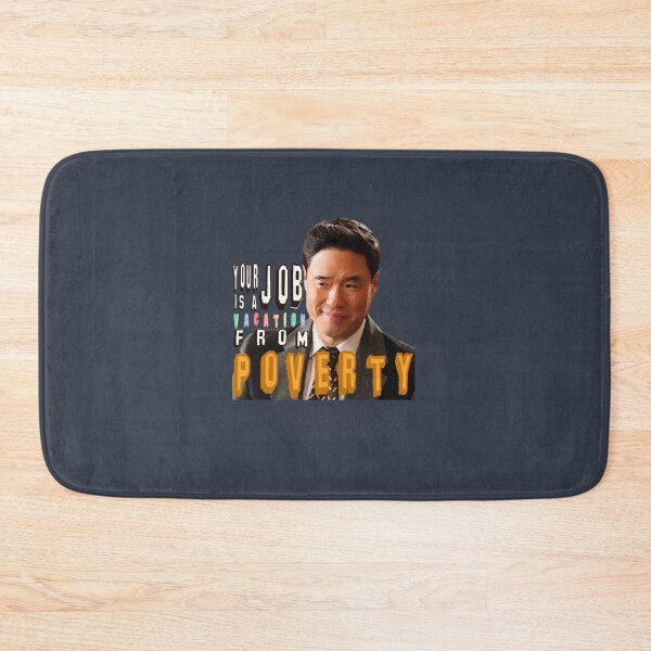 Item preview, Your Job is a Vacation from Poverty Cutout designed and sold by tremendoustees.
