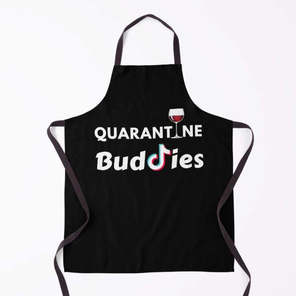 Item preview, Quarantine Buddies - Wine and TikTok - by Boo-da-chay designed and sold by Boo-da-chay.