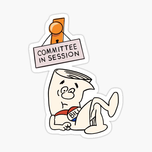 Item preview, Committee in Session  designed and sold by 13thFloorDesign.