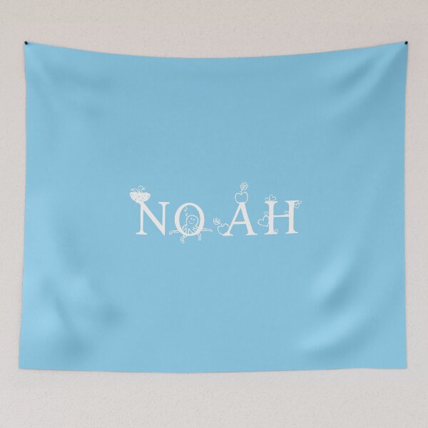 Item preview, Noah boy name designed and sold by urockdesigns.