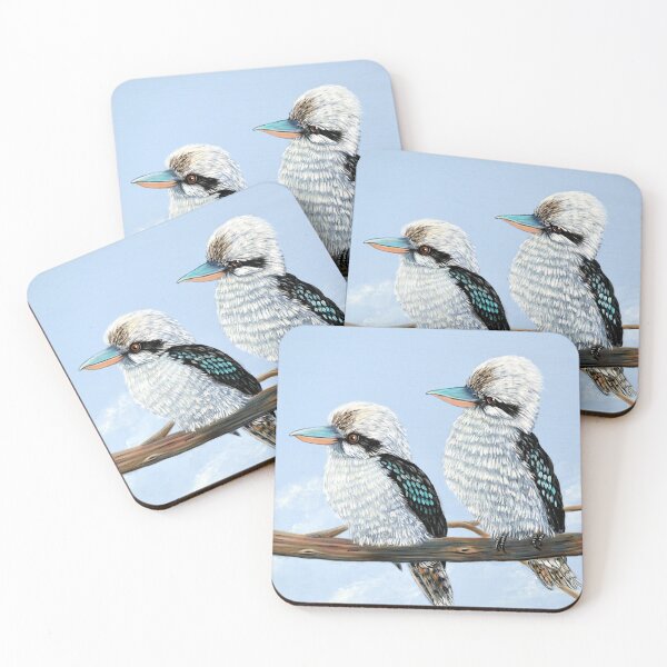 Item preview, Curious Kookaburras designed and sold by Linda Callaghan.
