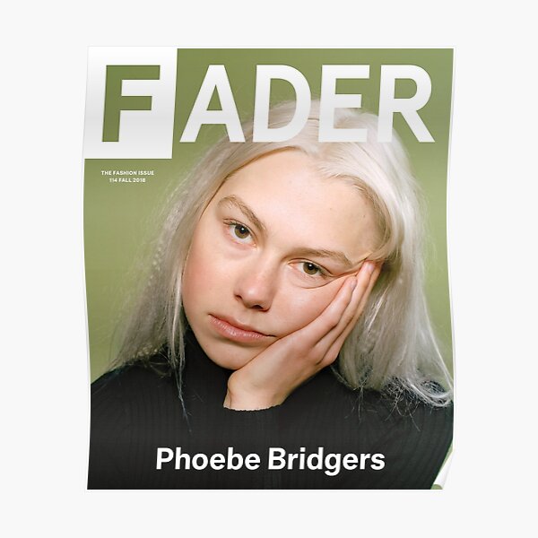 Look Bridgers Head Poster