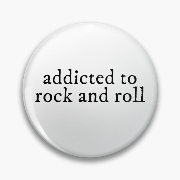 Item preview, "addicted to rock an roll" designed and sold by Feel-GoodPrints.
