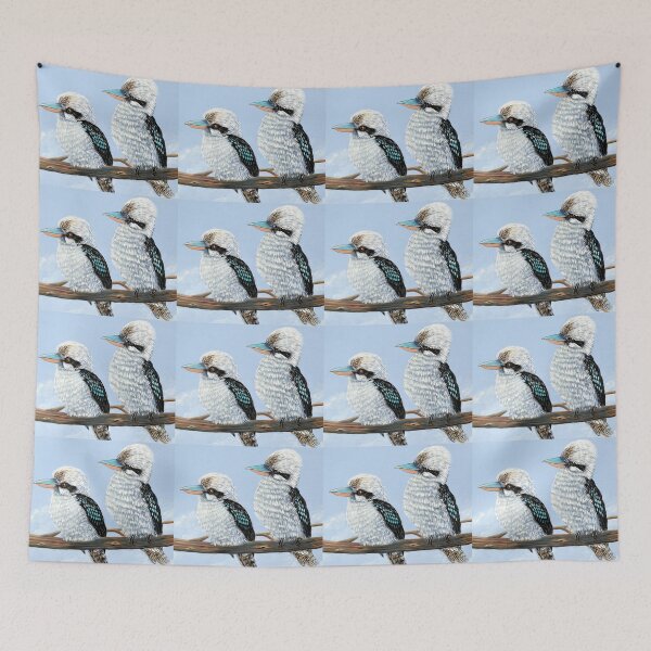 Item preview, Curious Kookaburras designed and sold by Linda Callaghan.