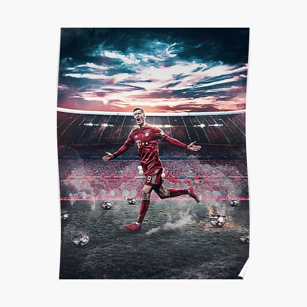 Tapete Lewandowski Art Poster