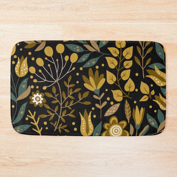 Item preview, Autumn Colored Leaf and Flower Pattern designed and sold by AutumnMoon1.