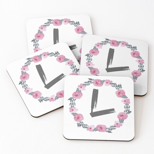 Item preview, Floral Wreath That Starts With The Letter "L" designed and sold by Lifestylenoise.