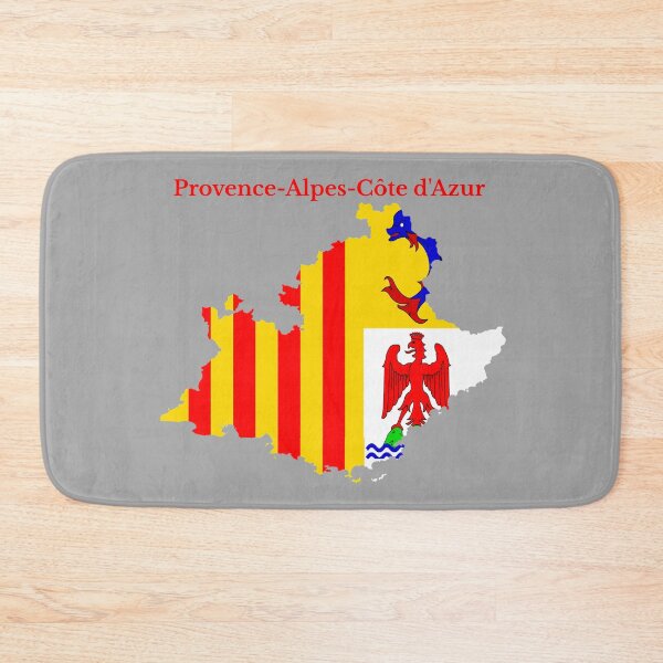 Item preview, Provence-Alpes-Côte d'Azur  Map, France, French Region. designed and sold by marosharaf.