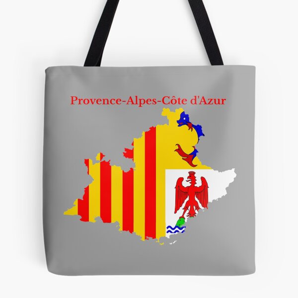 Item preview, Provence-Alpes-Côte d'Azur  Map, France, French Region. designed and sold by marosharaf.