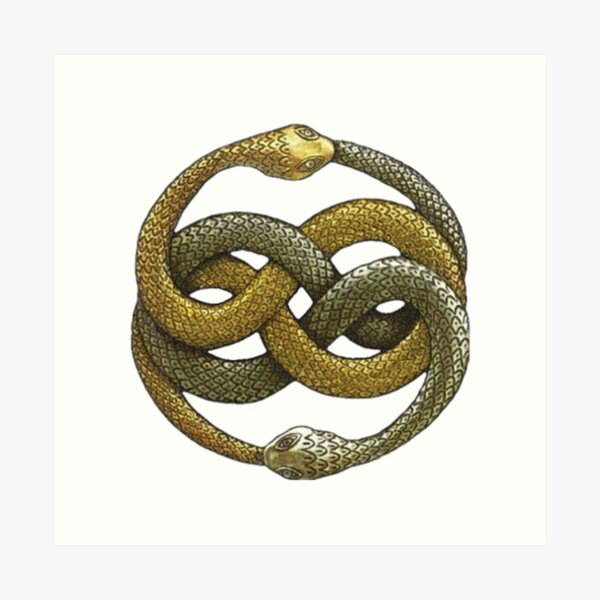 The Neverending Story Atreyu symbol Art Print