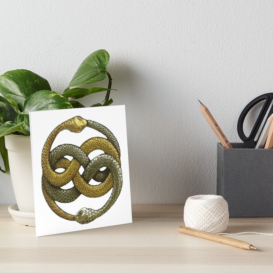 The Neverending Story Atreyu Symbol Art Board Print By Alastair42 Redbubble 4135