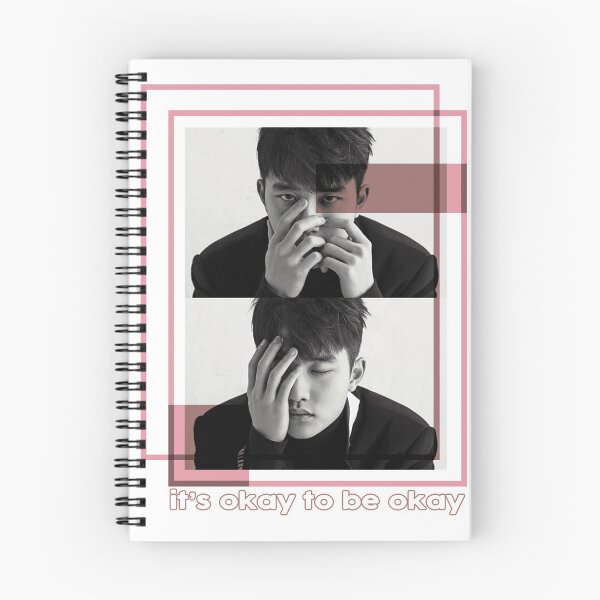 Item preview, IT'S OKAY TO BE OKAY (KYUNGSOO) designed and sold by glaciva.