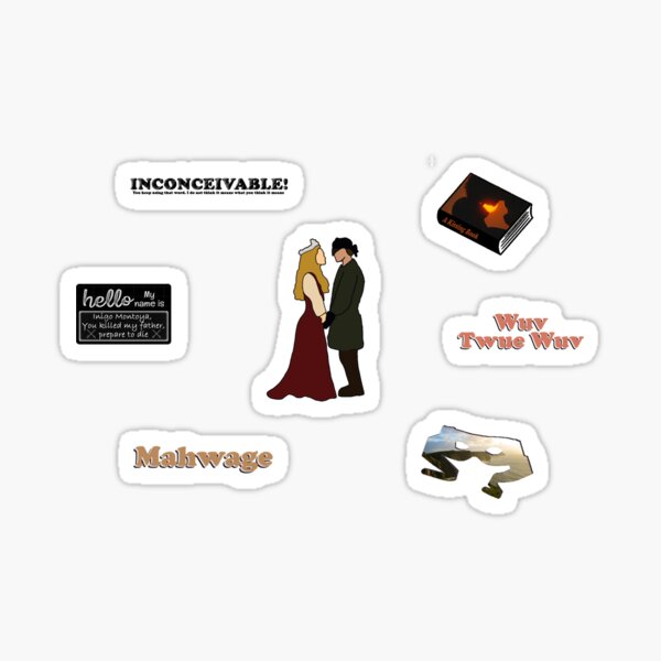 Princess Bride Pack Sticker