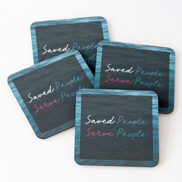 Item preview, Saved People Serve People designed and sold by Earial13.