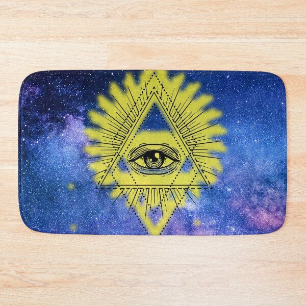 Item preview, 3rd eye with galaxy cosmo/eye inside triangle  designed and sold by ChamodSachintha.