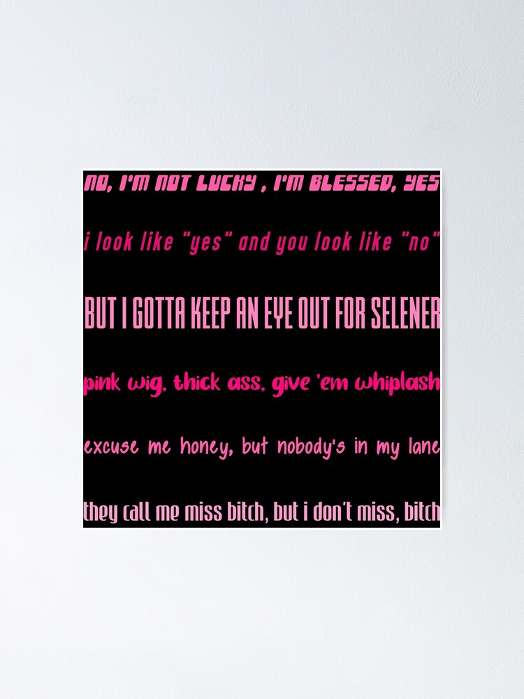 pink wig thick lyrics