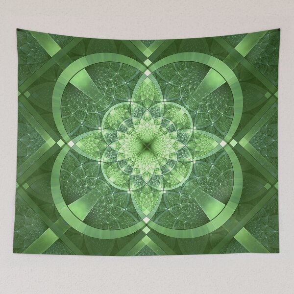 Item preview, Fractal Green designed and sold by Pavel Polyansky.