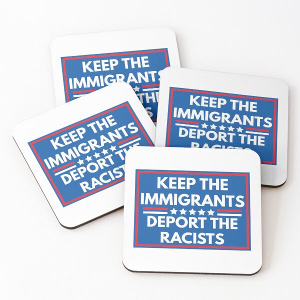 Item preview, Keep The Immigrants Deport The Racists designed and sold by AmpersandCuster.