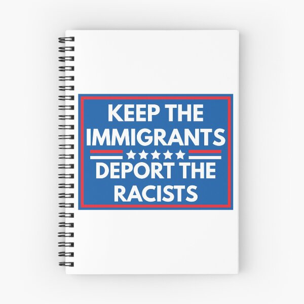 Item preview, Keep The Immigrants Deport The Racists designed and sold by AmpersandCuster.