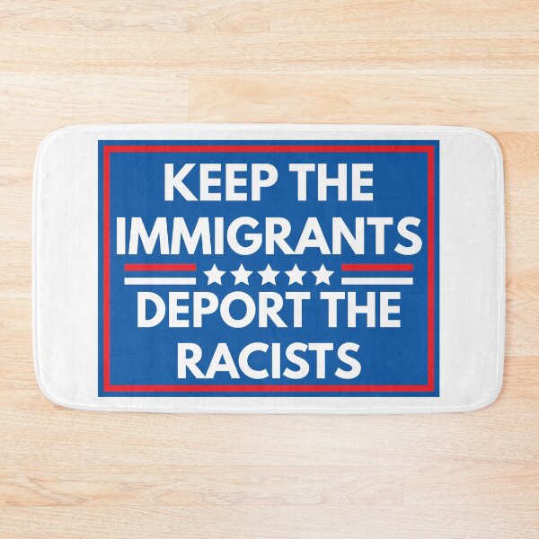 Item preview, Keep The Immigrants Deport The Racists designed and sold by AmpersandCuster.