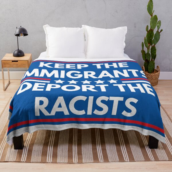 Item preview, Keep The Immigrants Deport The Racists designed and sold by AmpersandCuster.