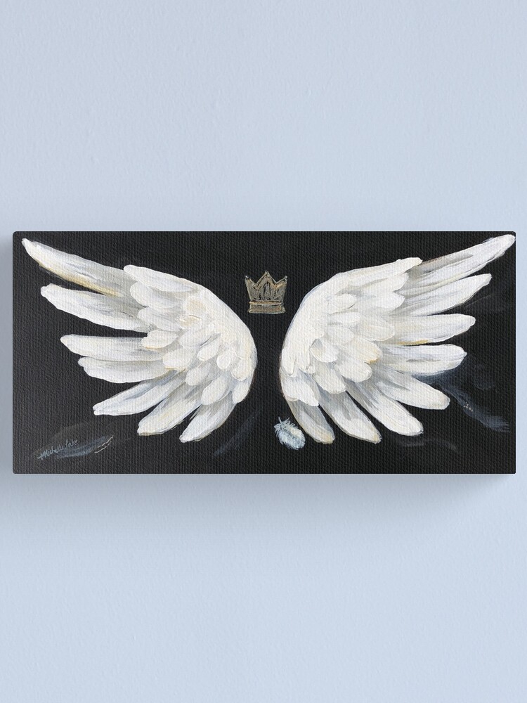 Angel Wings Canvas Print For Sale By Michellelakeart Redbubble