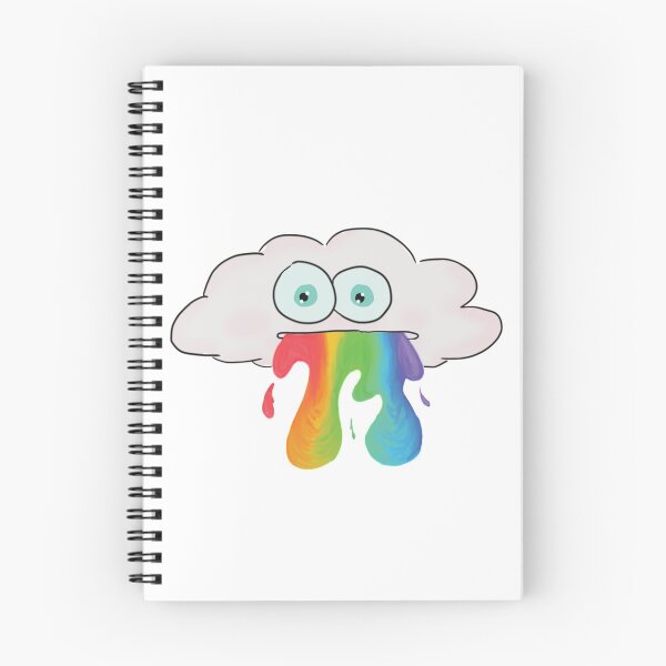 Item preview, Rainbow Puking Cloud designed and sold by CreativeFrankel.