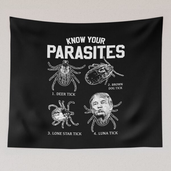 Item preview, Know Your Parasites  designed and sold by FanaticTee.