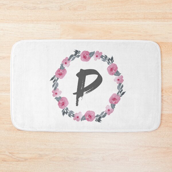 Item preview, Floral Wreath That Starts With The Letter "P" designed and sold by Lifestylenoise.