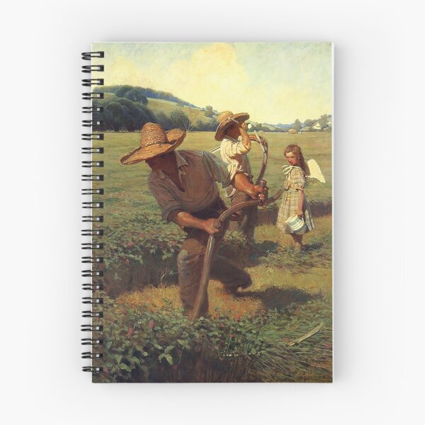 Item preview, The Scythers - N.C. Wyeth - 1908 designed and sold by CJET.
