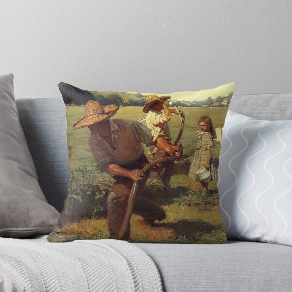 Item preview, The Scythers - N.C. Wyeth - 1908 designed and sold by CJET.