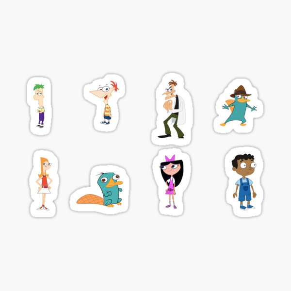 Phineas and Ferb Stickers Sticker