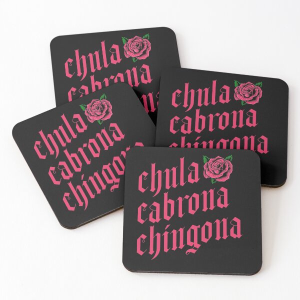 Item preview, Chula Cabrona Chingona Pink Rose Gift designed and sold by BoldNewLook.