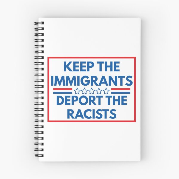 Item preview, Keep The Immigrants Deport The Racists designed and sold by AmpersandCuster.