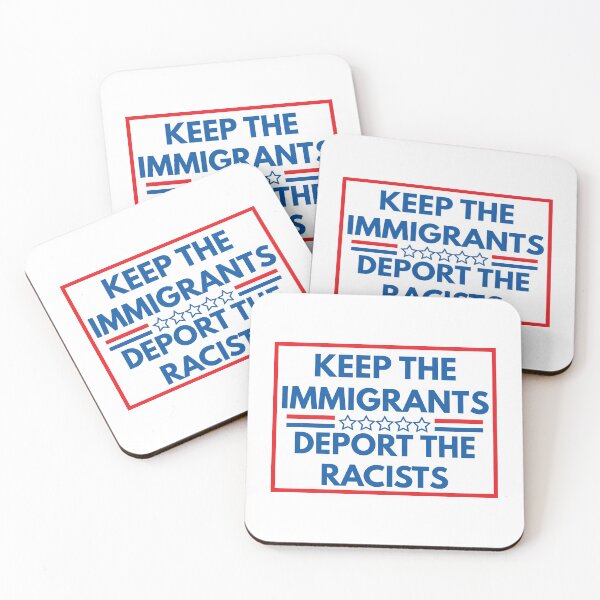 Item preview, Keep The Immigrants Deport The Racists designed and sold by AmpersandCuster.