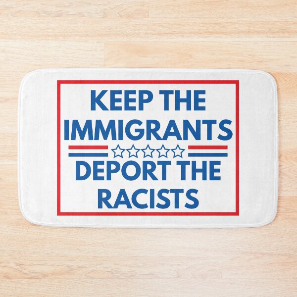 Item preview, Keep The Immigrants Deport The Racists designed and sold by AmpersandCuster.