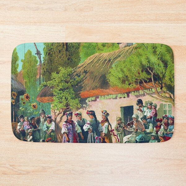 Item preview, Sunday Evening in the Village - Konstantin Makovsky - 1879 designed and sold by CJET.