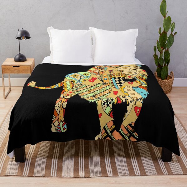 Item preview, Lion silhouette Ethiopian pattern designed and sold by dreamofdenim.