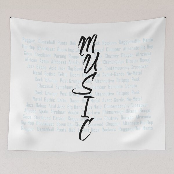 Item preview, TYPES OF M U S I C designed and sold by djchalice.