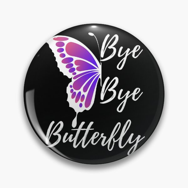 Item preview, Bye Bye Butterfly - Half Butterfly Blue by Boo-da-chay designed and sold by Boo-da-chay.