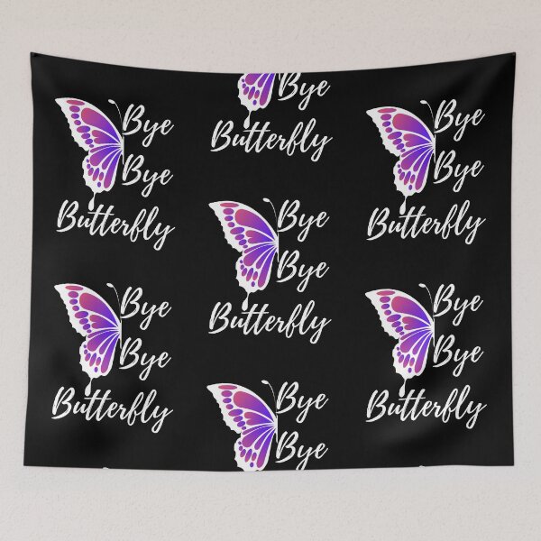 Item preview, Bye Bye Butterfly - Half Butterfly Blue by Boo-da-chay designed and sold by Boo-da-chay.