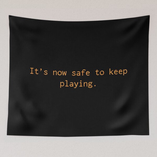 Item preview, It's now safe to keep playing designed and sold by supanerd01.