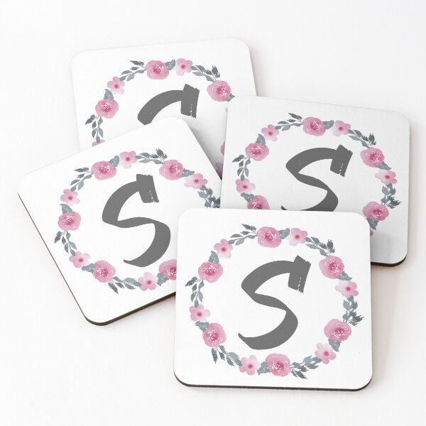 Item preview, Floral Wreath That Starts With The Letter "S" designed and sold by Lifestylenoise.