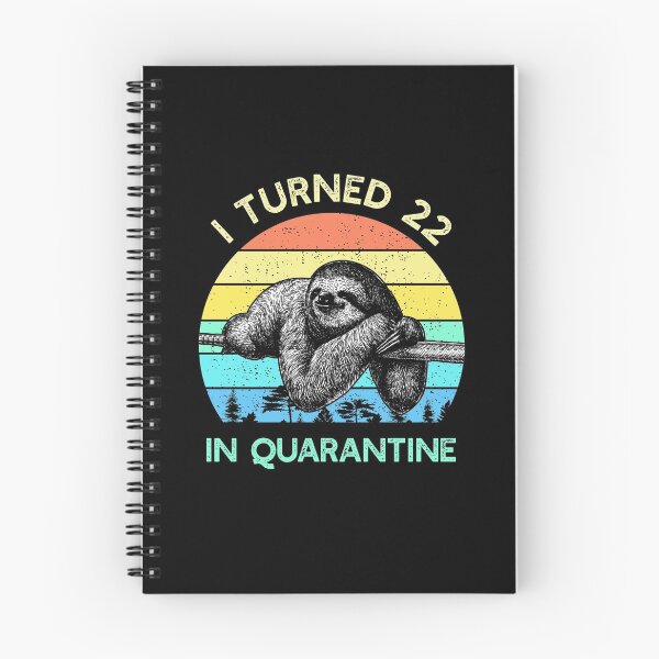 Item preview, I Turned 22th In Quarantine Birthday Gift designed and sold by MinsND.