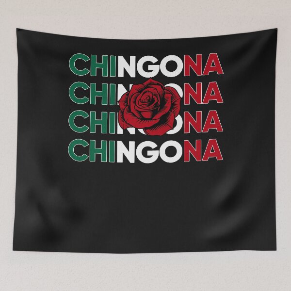 Item preview, Chingona Rose Cool Typo Gift Men Women designed and sold by BoldNewLook.