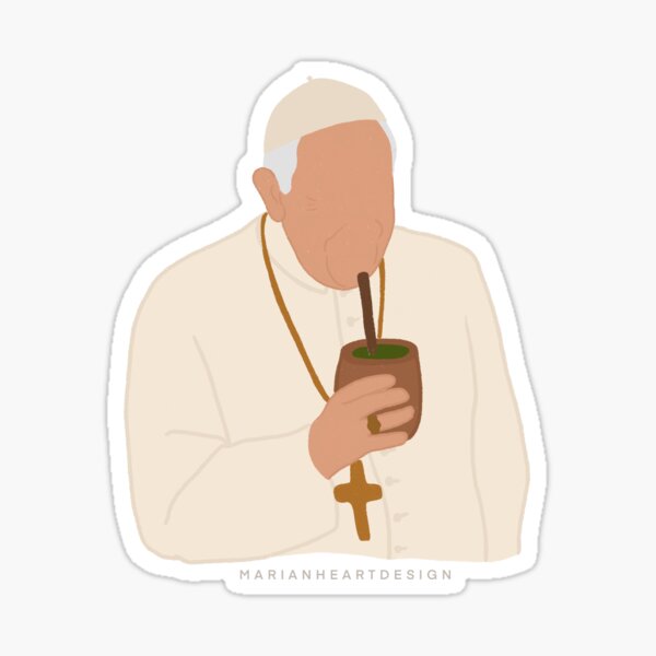 Item preview, Pope Francis designed and sold by Marian Heart Design.